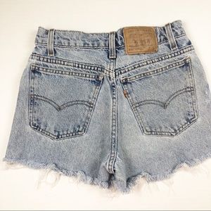 Vintage Levi’s Orange Tab Hi Rise Cut Off Shorts